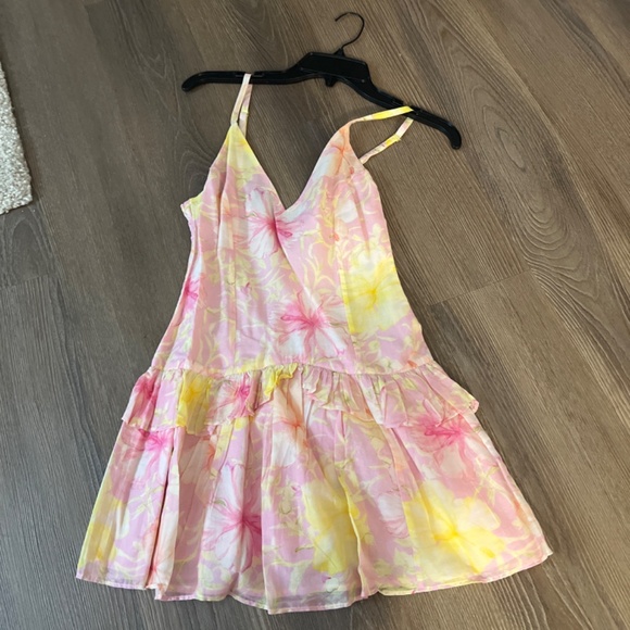 NWT Loveshackfancy Fabienne Mini Dress in Light Berry Tea - Picture 5 of 12